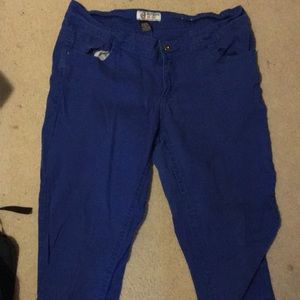 Size 20 blue skinny jeans